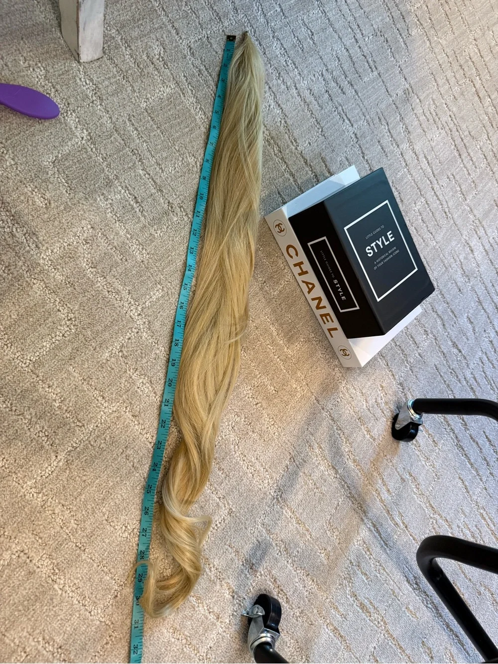 Blonde Long Wavy Ponytail Extension